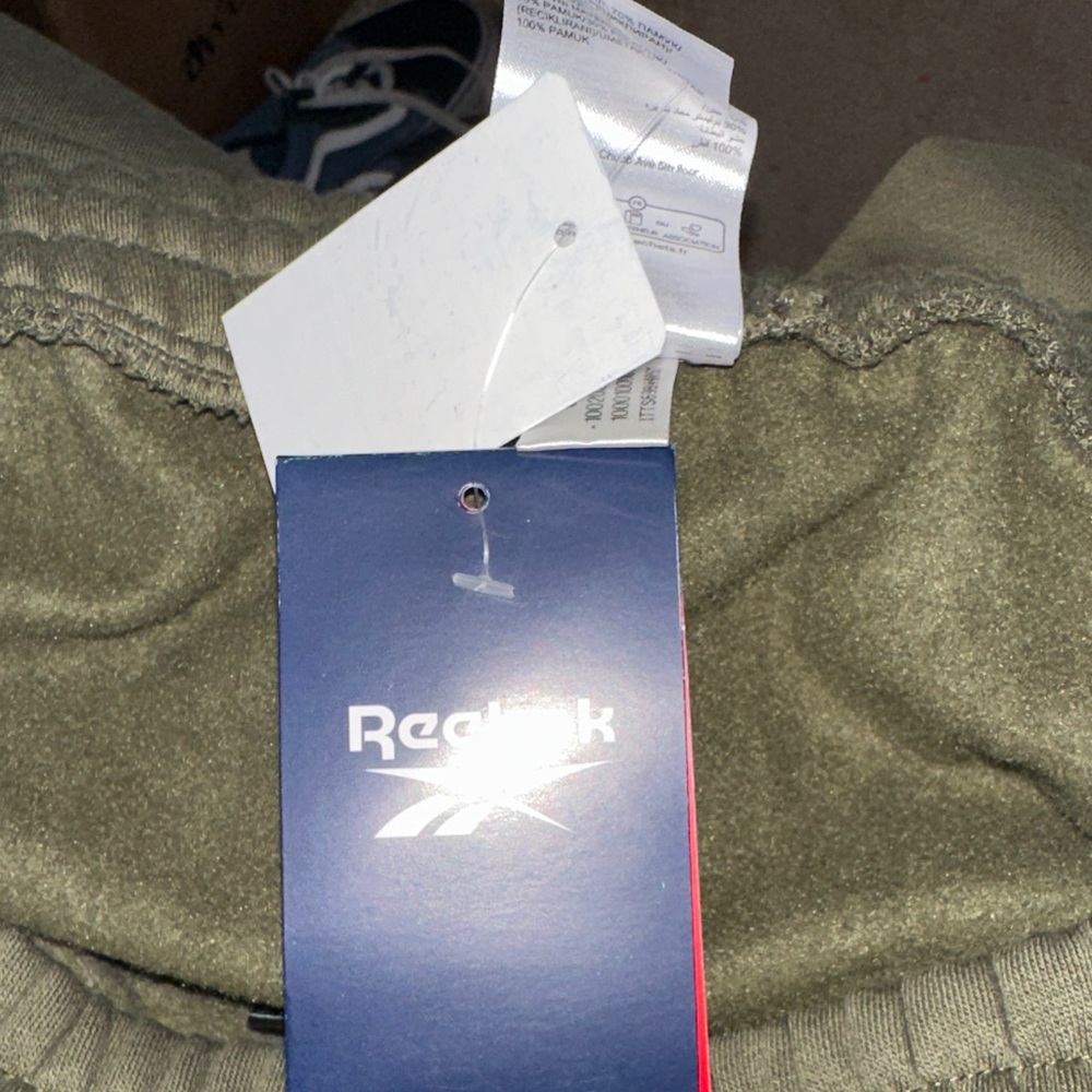 Reebok Khaki‎ Joggers with Cargo Pockets - Picture 10 of 10